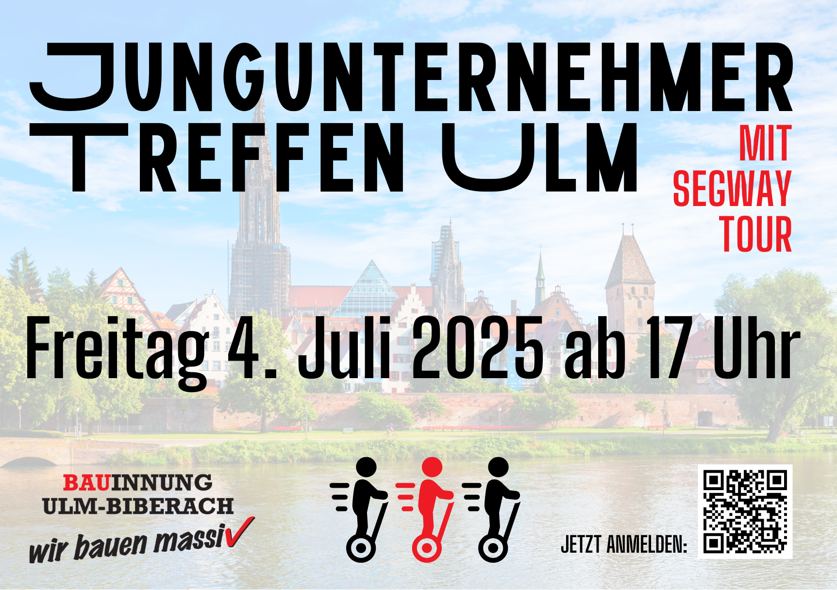 Jungunternehmertreffen Segway-Führung Ulm